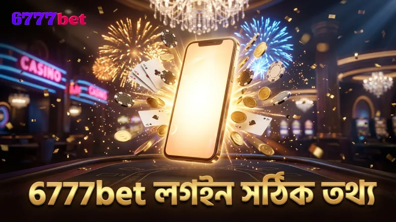 6777bet লগইন প্রক্রিয়ায় সঠিক তথ্য ব্যবহার নিশ্চিত করে।