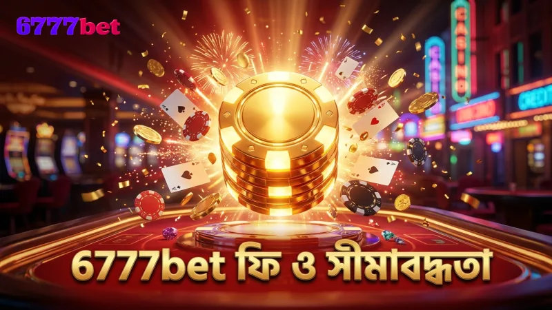 6777bet লগইন ফি ও সীমাবদ্ধতা সম্পর্কে পরিষ্কার ধারণা দেয়।