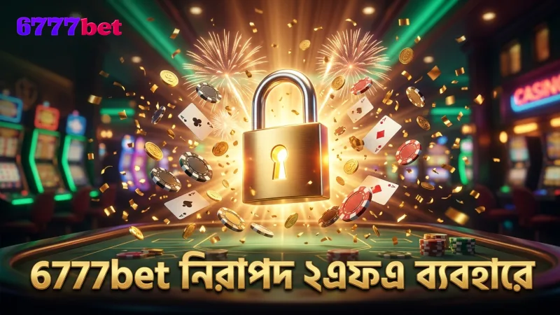 6777bet নিবন্ধনে নিরাপত্তা বাড়ায় ২-ফ্যাক্টর অথেন্টিকেশন।