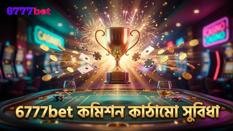 6777bet অ্যাফিলিয়েট প্রোগ্রামের স্বচ্ছ কমিশন কাঠামো খেলোয়াড়দের আয় বাড়ায়