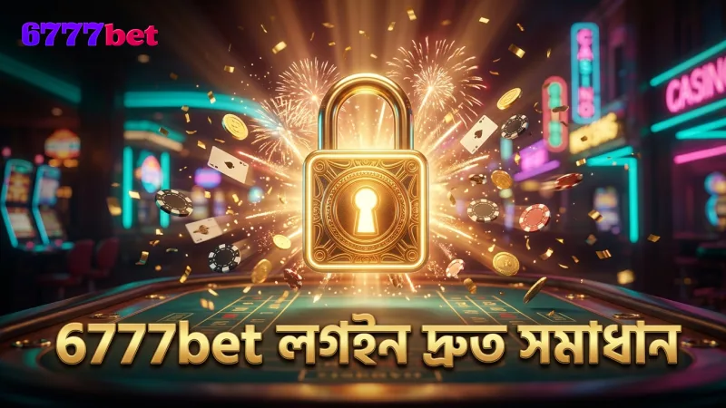 6777bet-এ লগইন সমস্যার দ্রুত সমাধান নির্দেশিকা।