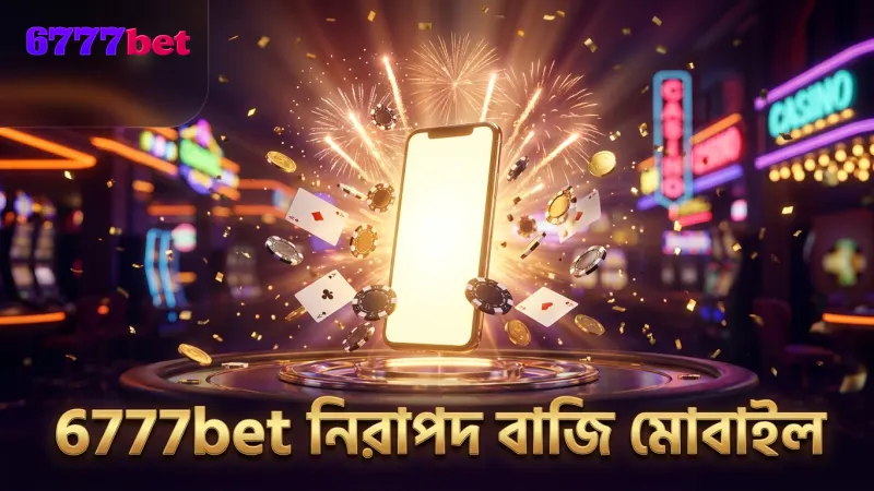 6777bet প্ল্যাটফর্মে মোবাইল থেকে নিরাপদ বাজি সুবিধা