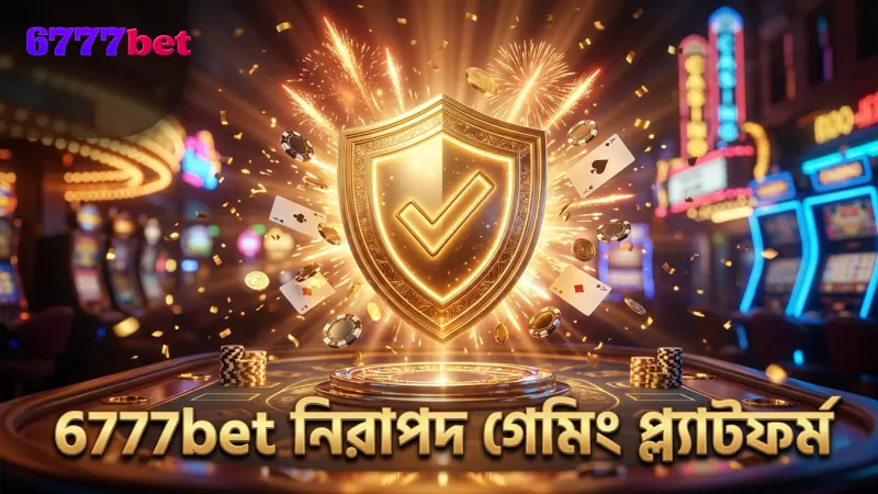 6777bet প্ল্যাটফর্মে নিরাপদ ও প্রত্যয়িত গেমিং পরিবেশ
