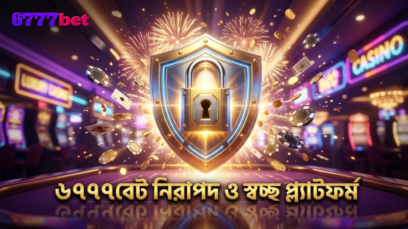 6777bet নিরাপদ প্ল্যাটফর্মে স্বচ্ছ RNG ও লাইভ ডিলারের নিশ্চিততা।