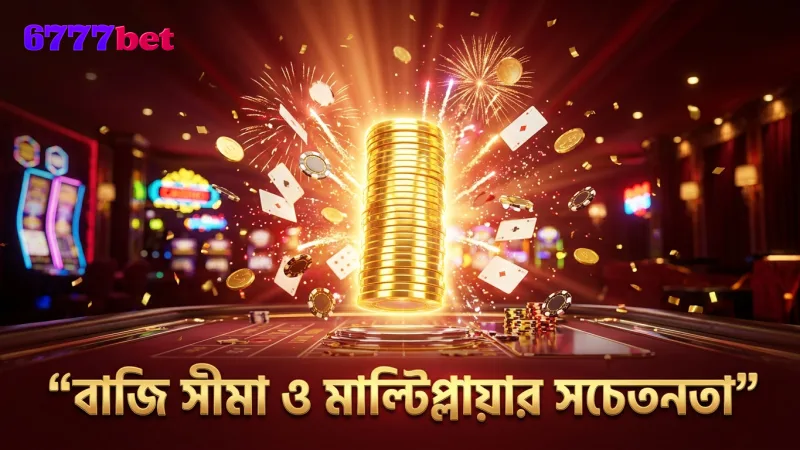 বাজি সীমা ও মাল্টিপ্লায়ার রিল নিয়ন্ত্রণে সচেতনতা গুরুত্বপূর্ণ।