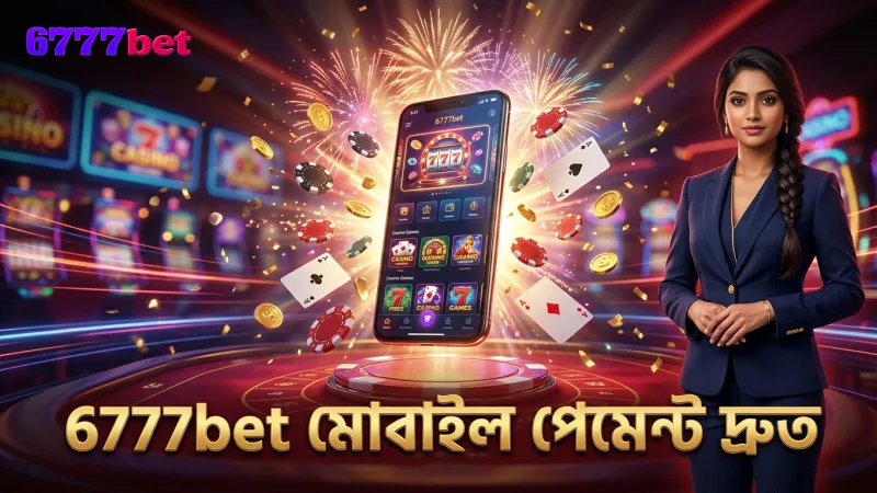 6777bet-এর মোবাইল পেমেন্ট সেবা ব্যবহার করে সময় বাঁচান