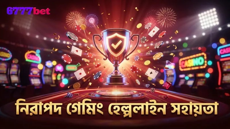 আন্তর্জাতিক গাইডলাইন ও হেল্পলাইন নিরাপদ গেমিং নিশ্চিত করে।