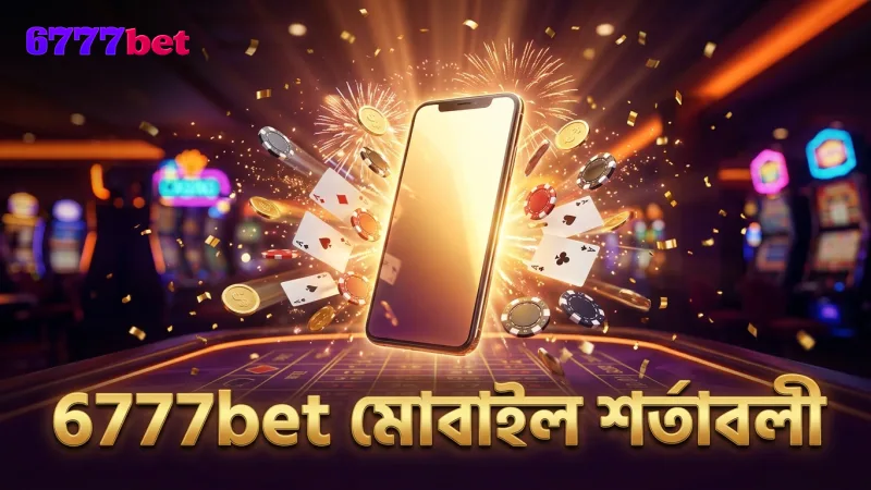 6777bet শর্তাবলী মোবাইল স্ক্রিনে সহজে পড়া যায়